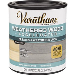 Varathane 313835 Qt Weathered Wood Finish-1PK LANC-308413