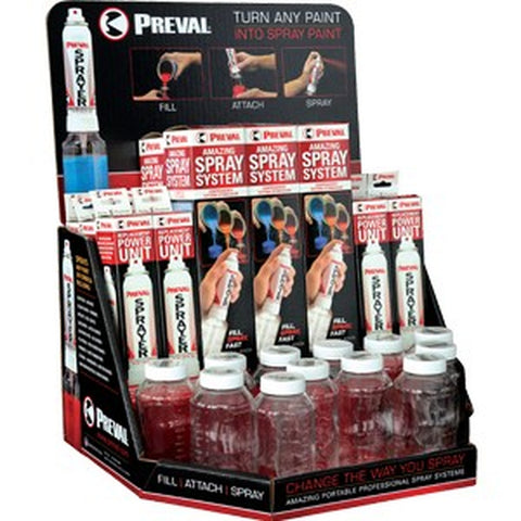 Preval 251 Sprayer Counter Display-1PK