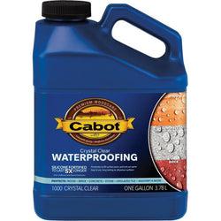 Cabot 1000 1gal Crystal-Clear Waterproofing Sealer-1PK LANC-31243