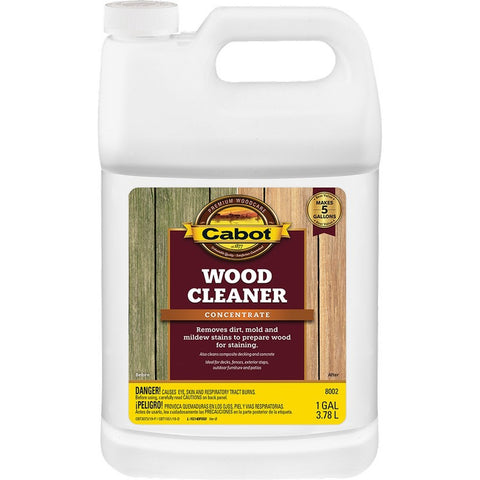 Cabot 8002 1gal Problem Solver Exterior Wood Cleaner-4PK LANC-31302