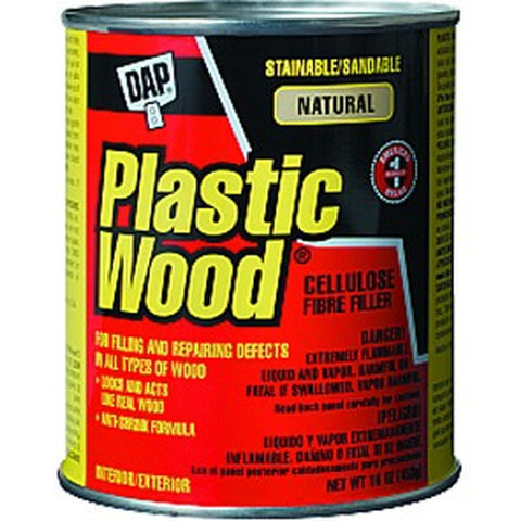 DAP 21506 16oz Natural Plastic Wood Professional Wood Filler-1PK LANC-31554