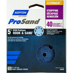Norton 68365 5 5 & 8 Hole P40 ProSand Paper H&L UVH Disc (10pk) LANC-328291