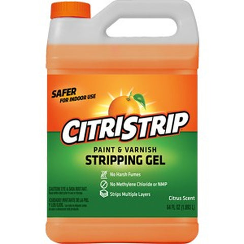 Klean Strip HCSG803 1/2gal (64oz) CitriStrip Paint & Varnish Stripping Gel-4PK LANC-330789