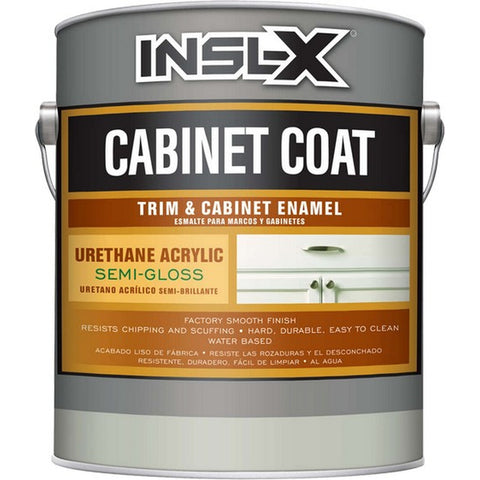 Insl-X CC6601099-01 1gal Semi Gloss White Cabinet Coat-1PK LANC-356772