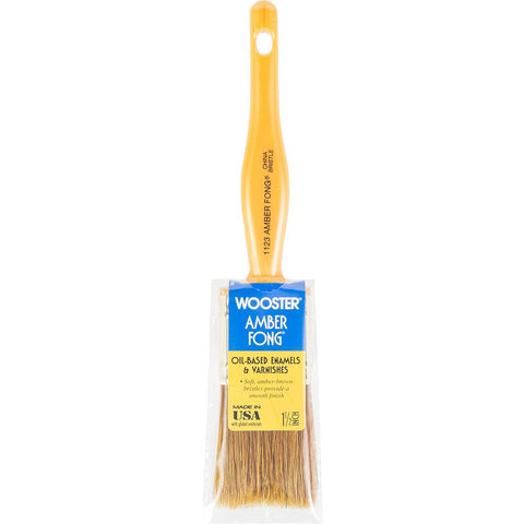 Wooster 1123 1-1/2 Amber Fong Brown China Bristle Paint Brush-1PK LANC-358