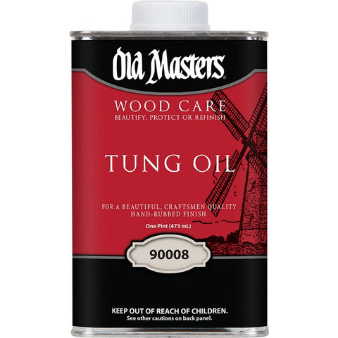 Old Masters 90008 pt Pure Tung Oil-1PK LANC-3594
