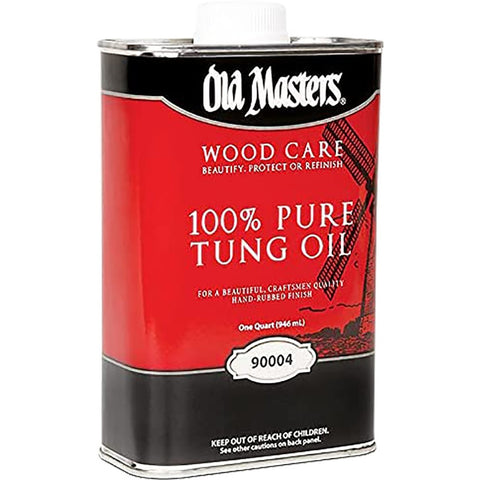 Old Masters 90004 qt Pure Tung Oil-1PK LANC-3605