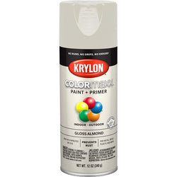 Krylon K05500007 12oz Gloss Almond COLORmaxx Spray Paint-1PK LANC-362421