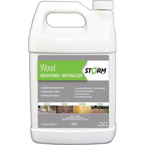 Storm 10310-1 1gal System Wood Brightener/Neutralizer-1PK LANC-366054