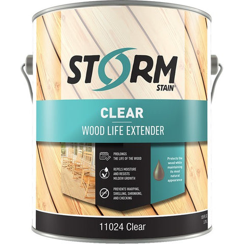 Storm 11024-1 1gal Clear Wood Life Extender 50 VOC-1PK LANC-366107