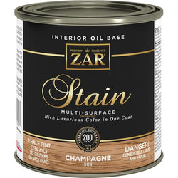 ZAR 50806 .5Pt Champagne Wood Stain-1PK
