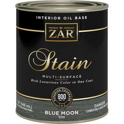 ZAR 50912 Qt Blue Moon Wood Stain-1PK