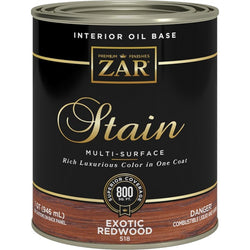 ZAR 51812 Qt Exotic Redwood Wood Stain-1PK
