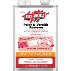 Rock Miracle FMCF-05251 1gal Methylene Chloride Free Fast Acting Multi layer Paint Stripper-1PK LANC-366852