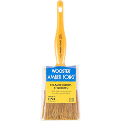 Wooster 1123 2-1/2 Amber Fong Brown China Bristle Paint Brush-1PK