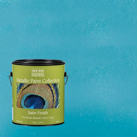 Modern Masters ME791 1gal Metallic Paint Glacier Blue-1PK LANC-367053