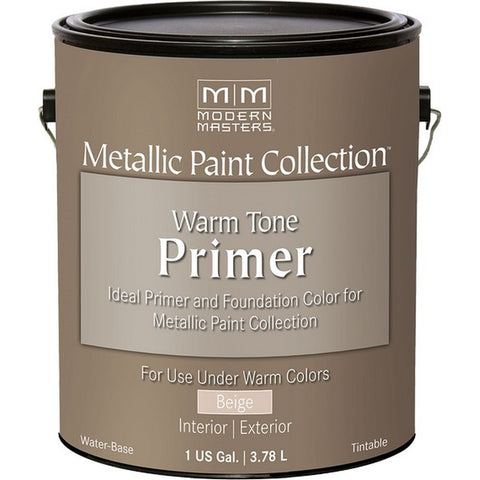 Modern Masters 337185 1gal Metallic Warm Tone Primer-1PK
