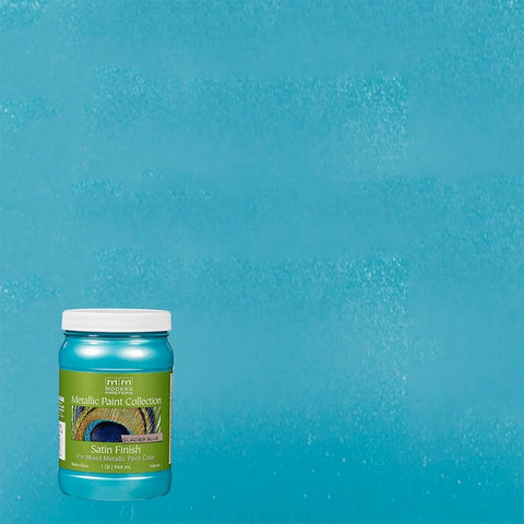 Modern Masters ME791 qt Glacier Blue Metallic Paint-1PK LANC-367062