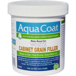 Aqua Coat 300-700-0Pt White Cabinet Grain Filler-1PK LANC-367247