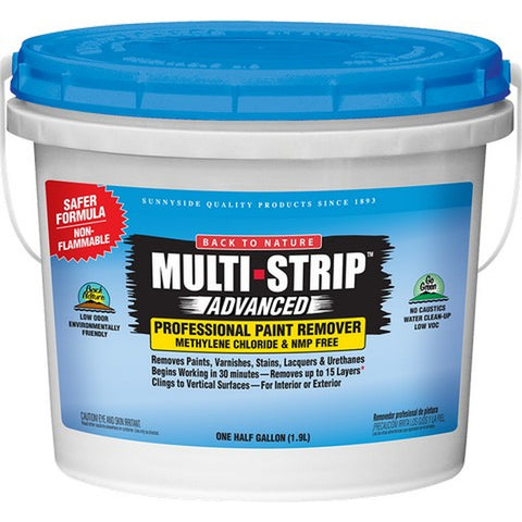 Back to Nature 65764AS 1/2gal Multi-Strip Advanced Professional Paint Remover (NMP Free)-1PK LANC-367794