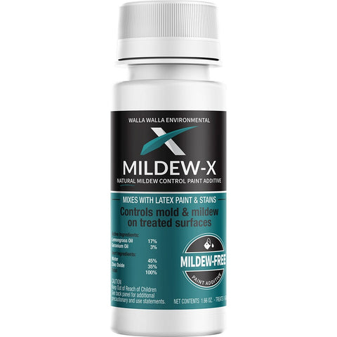 Walla Walla 78298 1.66oz Mildew-X Natural Mildewcide Paint Additive Treats 1 Gallon-1PK LANC-367818