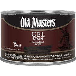 Old Masters 84508 pt Carbon Black Gel Stain-1PK