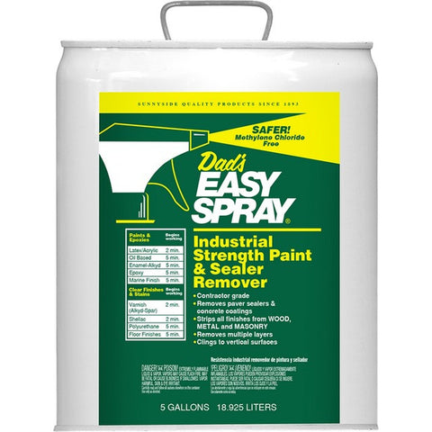 Dads 636G5 5gal Easy Spray Industrial Strength Paint & Sealer Remover-1PK LANC-371279