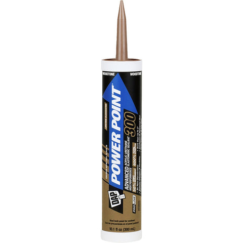 DAP 18941 10oz Woodtone Power Point 300 Acrylic Urethane Elastomeric Sealant-12PK LANC-372523