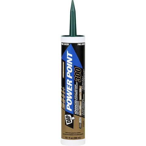 DAP 18943 10oz Pine Green Power Point 300 Acrylic Urethane Elastomeric Sealant 12/pk LANC-372529