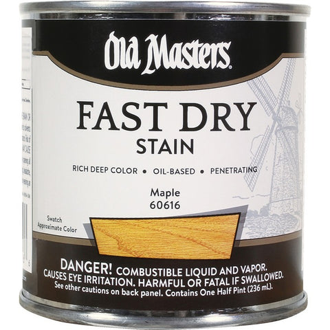 Old Masters 60616 1/2pt Maple Fast Dry Stain-1PK LANC-372625