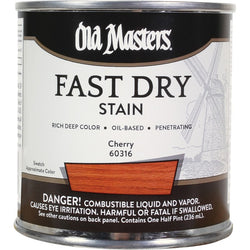 Old Masters 60316 1/2pt Fast Dry Stain Cherry-1PK LANC-372630