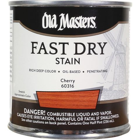 Old Masters 60316 1/2pt Fast Dry Stain Cherry-1PK LANC-372630