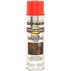 Rust-Oleum P2558852 17oz Red-Orange Fluorescent Marking Paint Contractor (12pk) LANC-372777