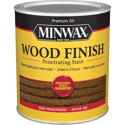 Minwax 70019 qt Mocha 280 Semi-Transparent Stain-1PK LANC-373149