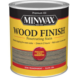 Minwax 70106 qt Slate 284 Semi-Transparent Stain-1PK LANC-373153