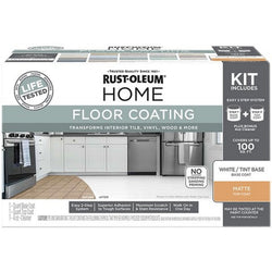 Rust-Oleum 360098 HOME White Tint Base Matte Floor Paint Kit-1PK LANC-373245