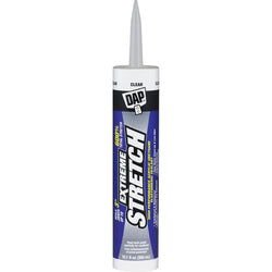 DAP 18716 10.1oz Clear Extreme Stretch Acrylic Urethane Premium Elastomeric Sealant 12/pk LANC-373321