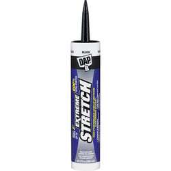 DAP 18713 10.1oz Black Extreme Stretch Acrylic Urethane Premium Elastomeric Sealant 12/pk LANC-373324
