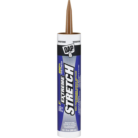 DAP 18706 10.1oz Woodtone Extreme Stretch Acrylic Urethane Premium Elastomeric Sealant-12PK LANC-373328