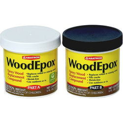 Abatron WEAB60R 6oz Part A + 6oz Part B WoodEpox Epoxy Wood Filler-1PK