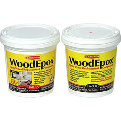 Abatron WE2PKR pt Part A + pt Part B WoodEpox Epoxy Wood Filler
