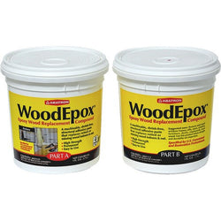 Abatron WE2GKR 1gal Part A + 1gal Part B WoodEpox Epoxy Wood Filler-1PK LANC-373551