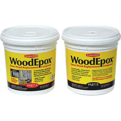 Abatron WE2GKR 1gal Part A + 1gal Part B WoodEpox Epoxy Wood Filler-1PK