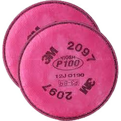 3M 2097/07184(AAD) P100 Particulate Filter with Nuisance Level Organic Vapor Relief (Pair)-1PK LANC-374391