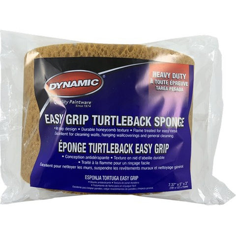 Dynamic 00027 7.37 x 5 x 3 Heavy Duty Easy Grip Turtleback Wall Cleaning Sponge-1PK LANC-374441