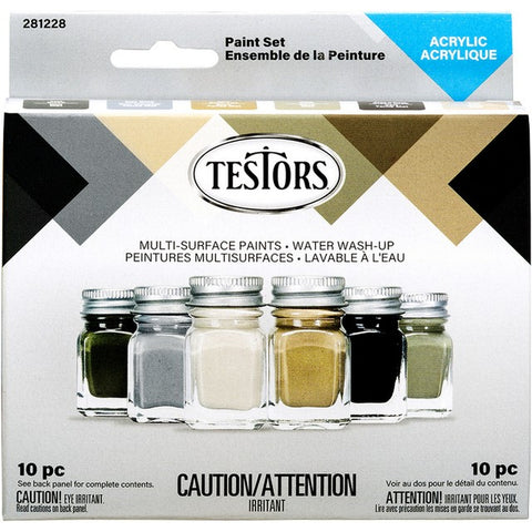 Testors 281228 6 Pc Paint Set - Camo-1PK LANC-376935