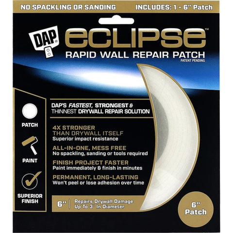 DAP 09165 6 Eclipse Rapid Wall Repair Patch-1PK LANC-378623