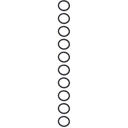 Mi-T-M AW-0025-0122 3/8 x 9/16 Pressure Washer O-Ring Kit for 1/4 Quick Connect (10pk) LANC-384547