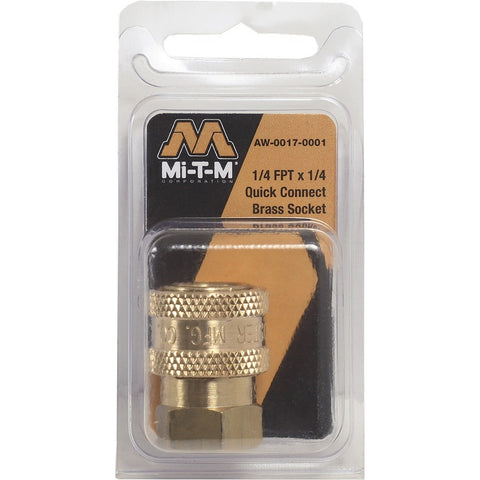 Mi-T-M AW-0017-0001 1/4 Female x 1/4 Socket - Packaged-1PK LANC-384564