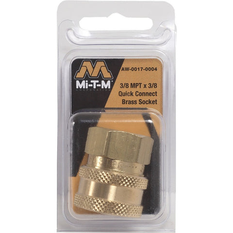 Mi-T-M AW-0017-0004 3/8 Female x 3/8 Socket - Packaged-1PK LANC-384566